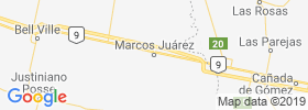 Marcos Juarez map